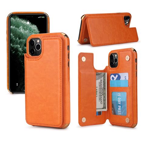 iPhone case with wallet attached